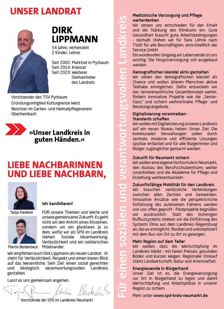 Landrat Dirk Lippmann